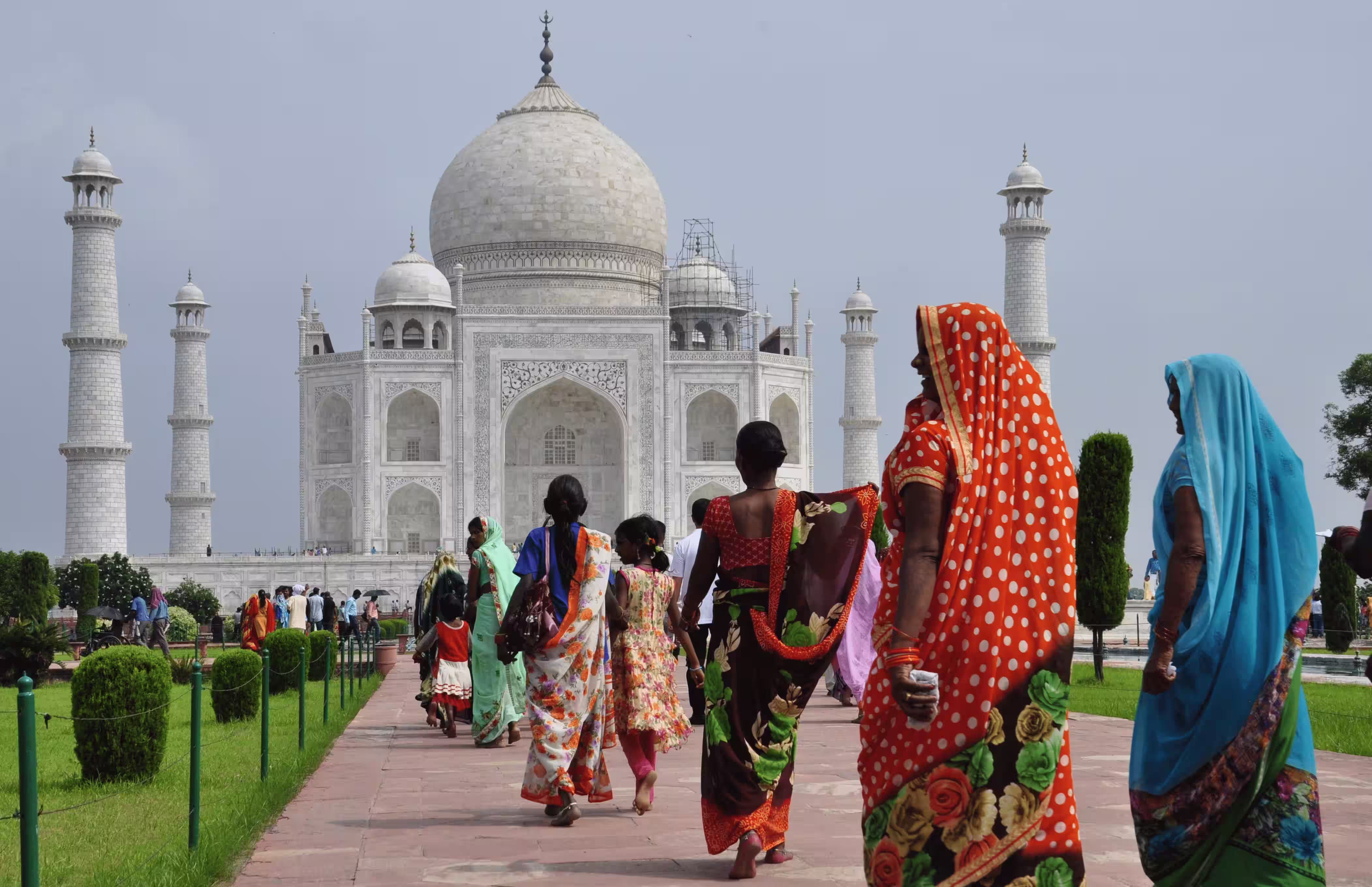 The Taj Mahal in India